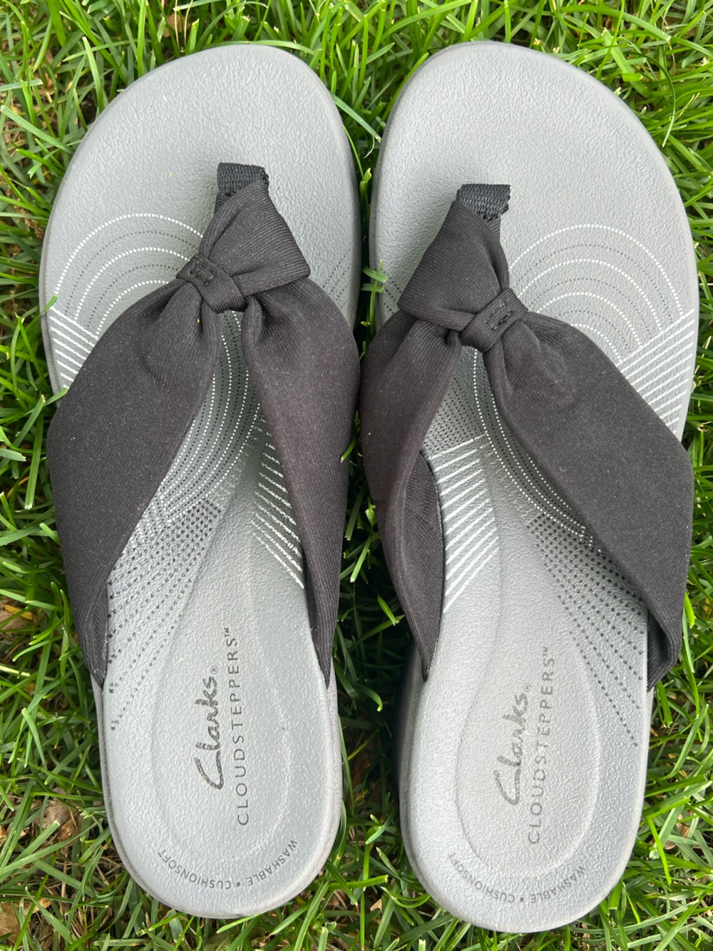 Clarks Cloudsteppers Breeze Rae Erin sandal Flip Flops women’s Sz 6 like new! - Picture 11 of 11